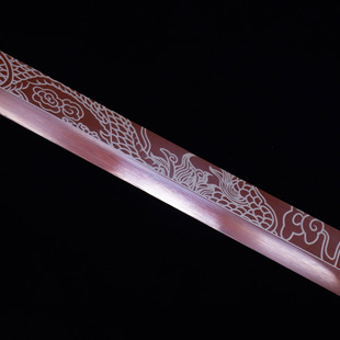 未开刃刀剑高碳钢发红唐横刀手工锻打绣春刀锦衣卫佩刀收藏未开刃