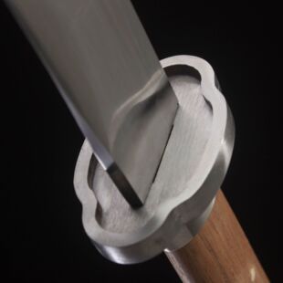 未开刃刀剑高锰钢防身红军双手抗战大刀影视宝剑冷兵器收藏未开刃