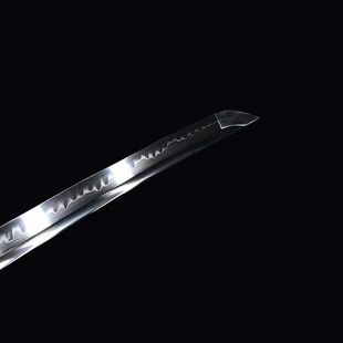 金属制刀剑中款一体手工锻打研磨影视动漫宝剑弯款收藏未开刃