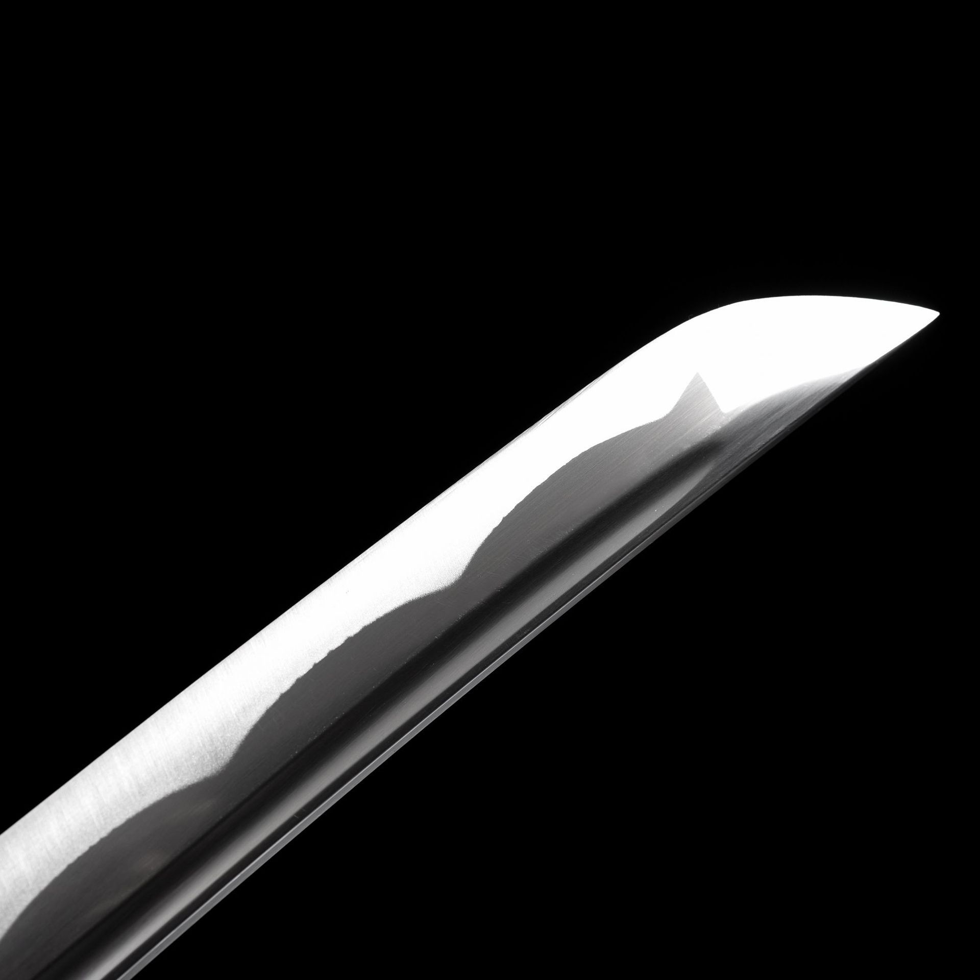未开刃刀剑1045中碳钢12寸肋差硬宝剑短刀Katana防身冷兵器未开刃
