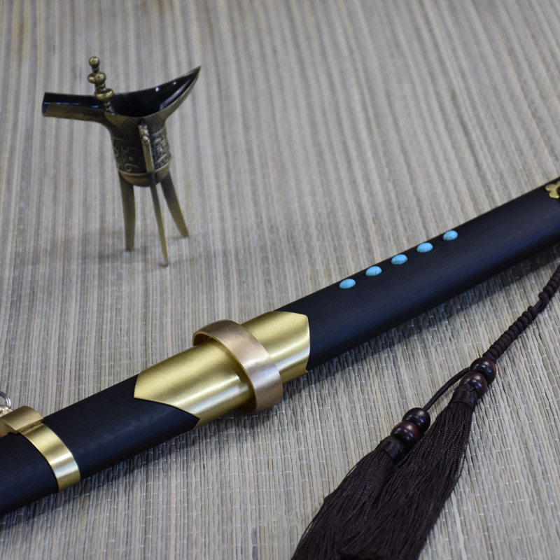 龙泉市刀剑手工锻打日式刀具高锰钢一体宝剑防身兵器工艺品未开刃