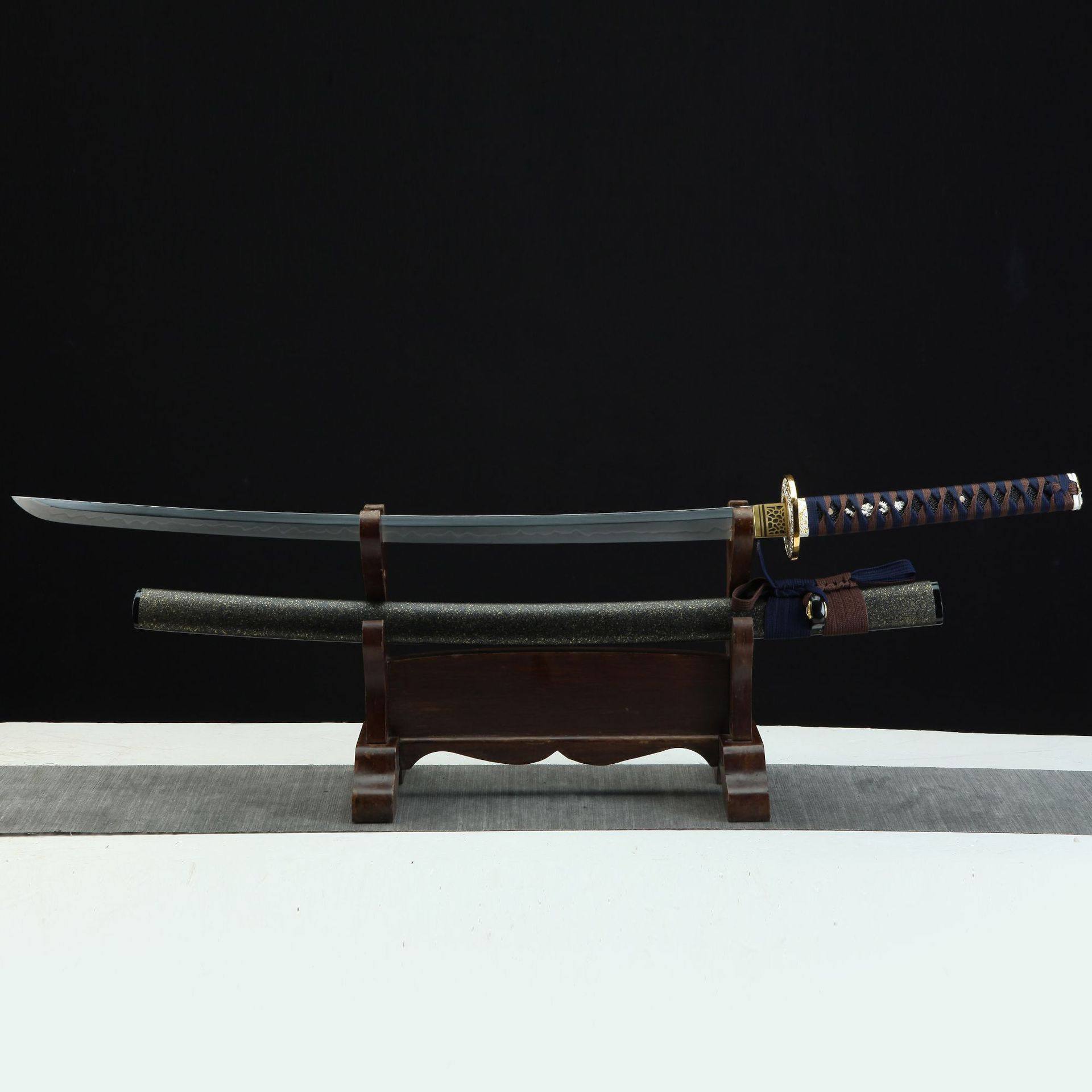 未开刃刀剑T10烧刃Katana日式指挥刀军刀传统硬宝剑冷兵器未开刃