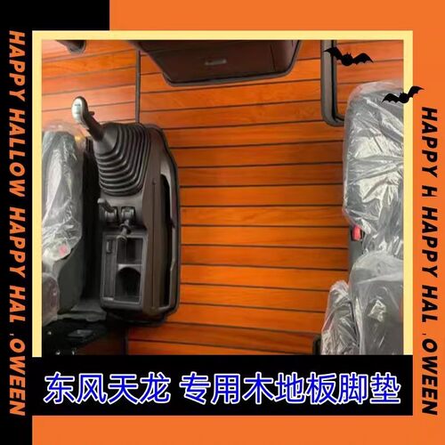 东风天龙旗舰KX王者旗舰版天龙KL天锦KRPLUS东风GX货车木地板脚垫