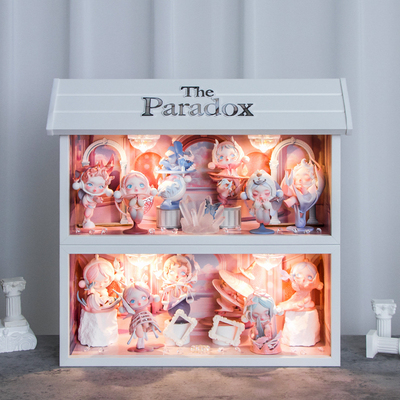 SKULLPANDA进退之门盲盒展示盒