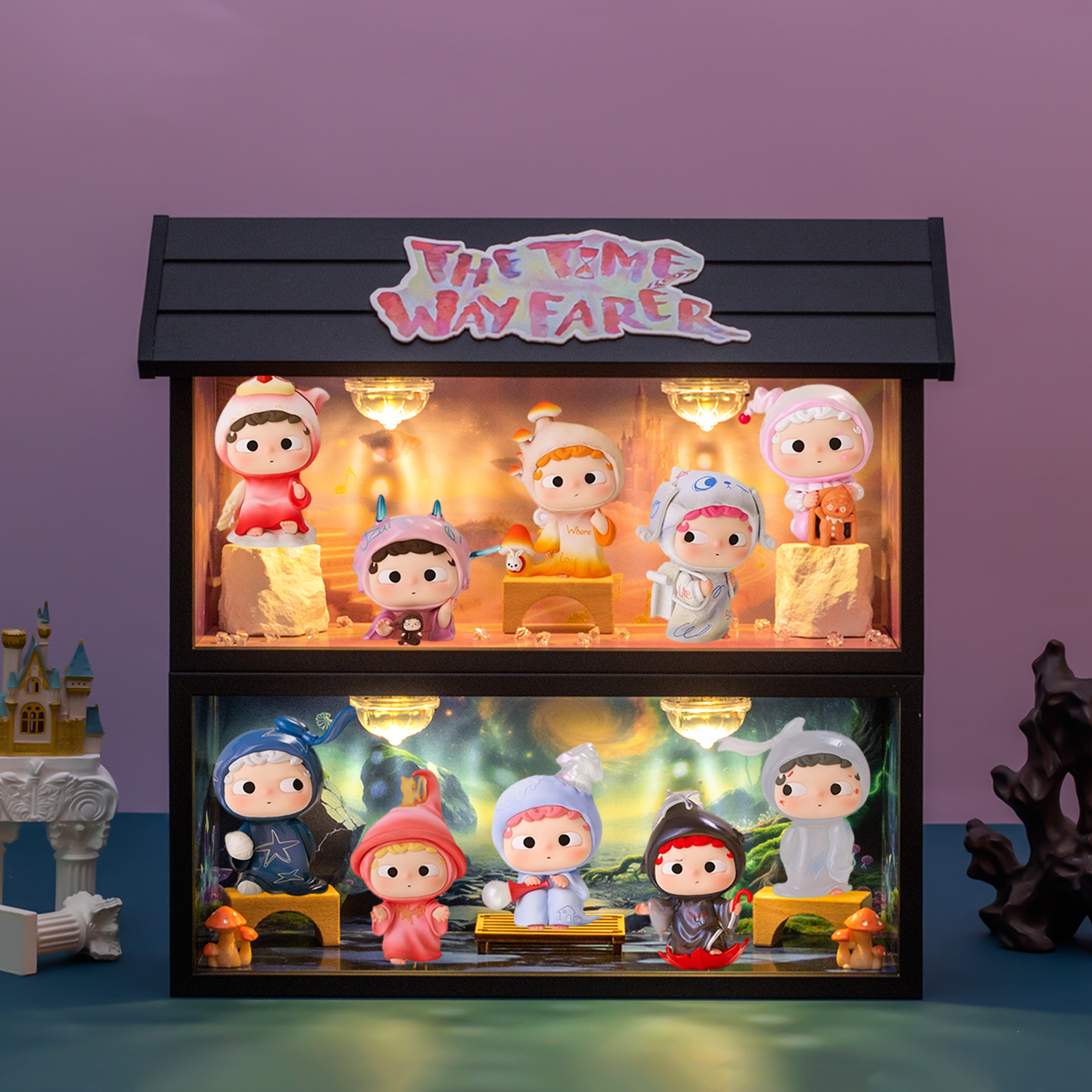 Ozai哦惠时空旅人系列收纳展示盒