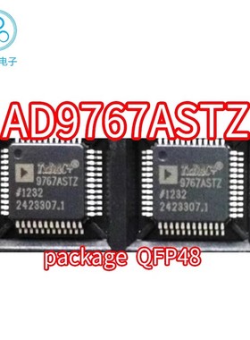AD9767ASTZ 封装QFP-48 AD9767AST AD9767AS AD9767A AD9767