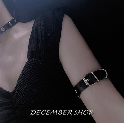 可调节臂环皮质百搭朋克