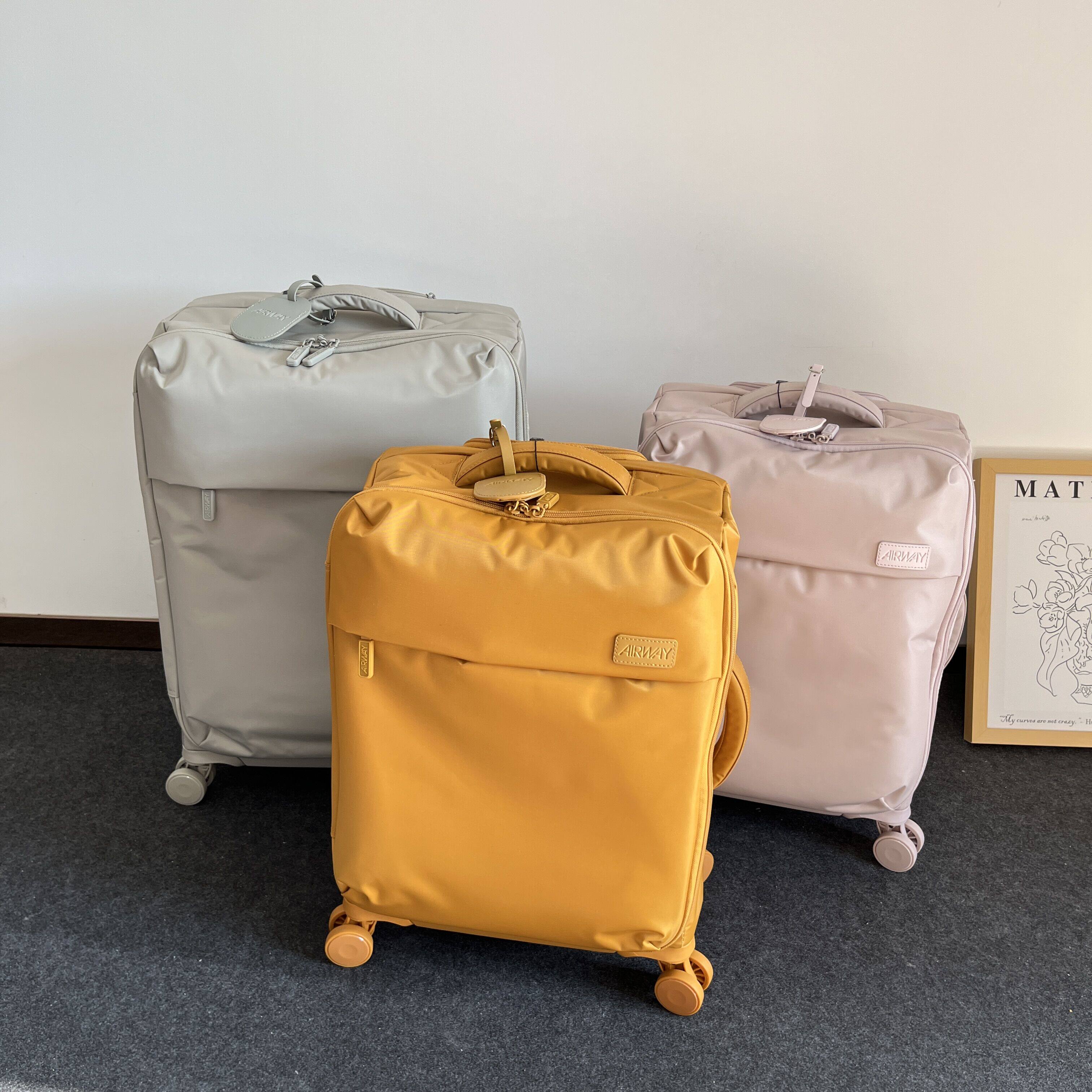 出口牛津布超轻旅行箱万向轮静音防水行李登机拉杆箱20寸