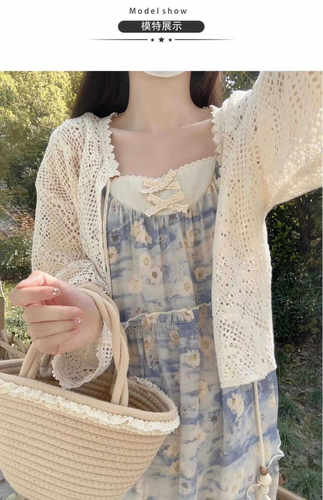 夏季针织薄款百搭开衫外套小众