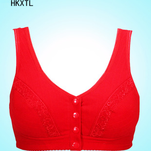 HKXTL前扣棉质义乳专用文胸背心式术后胸罩运动款假乳假胸内衣202