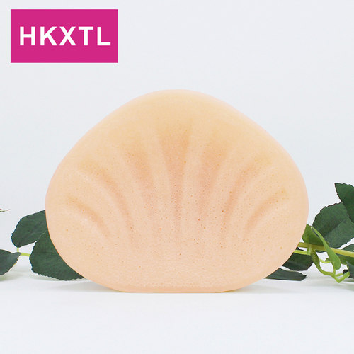 微孔义乳全孔胸垫无膜假胸扇形