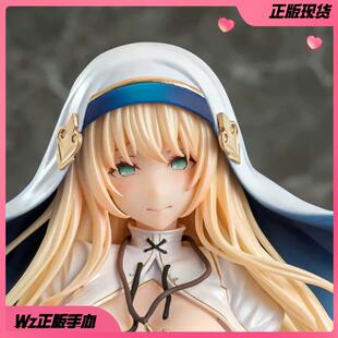 正版  包邮 Vibrastar 修女 夏洛特 七原冬雪 神圣白色 手办