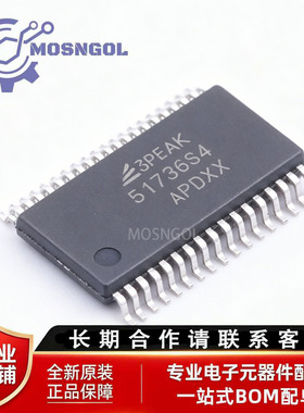 全新原装 TPAFE51736S4-TS7R TSSOP-38 模数转换芯片ADC