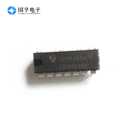 直插 CD4011BP DIP-14 CD/HEF/HCF4011 四2输入端与非门