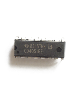 直插 CD4051BE DIP-16 CD/HEF/HCF4051BD  八选一模拟开关