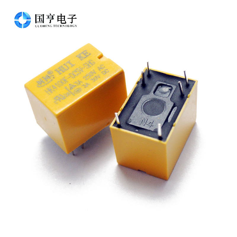继电器 HK4100F-DC5V-SHG 小型信号继电器 六脚 原装正品HK 汇科