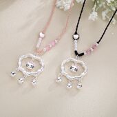 hlkt爆款 kt猫项链女甜美可爱学生闺蜜凯蒂猫锁骨链吊坠送女友礼物