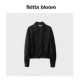 bloom韩国东大门复古简约休闲酷飒皮衣机车短外套 fletta 现货