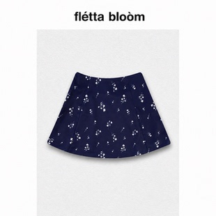 ●fletta bloom 韩国小众NOTYOURROSE碎花半身女短裙花卉显腿长