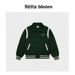bloom韩国小众Marithe棒球服外套jennie同款 fletta 夹克 现货