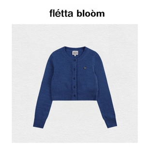 bloom高允真韩国marithe马海毛针织开衫 fletta 毛衣外套 现货