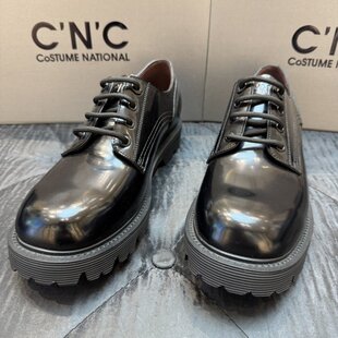 实体发货CNC男鞋2025夏季新款 男士真皮鞋子男潮牌商务休闲皮鞋男