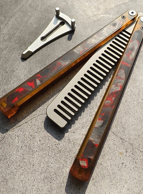 速龙4代以及保镖钛G10刀柄嵌碳纤维贴片 速4双刀头多功能组合工具