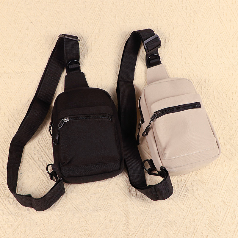 户外休闲百搭胸包男女斜挎包迷你小背包手机包多用途休闲单肩小包