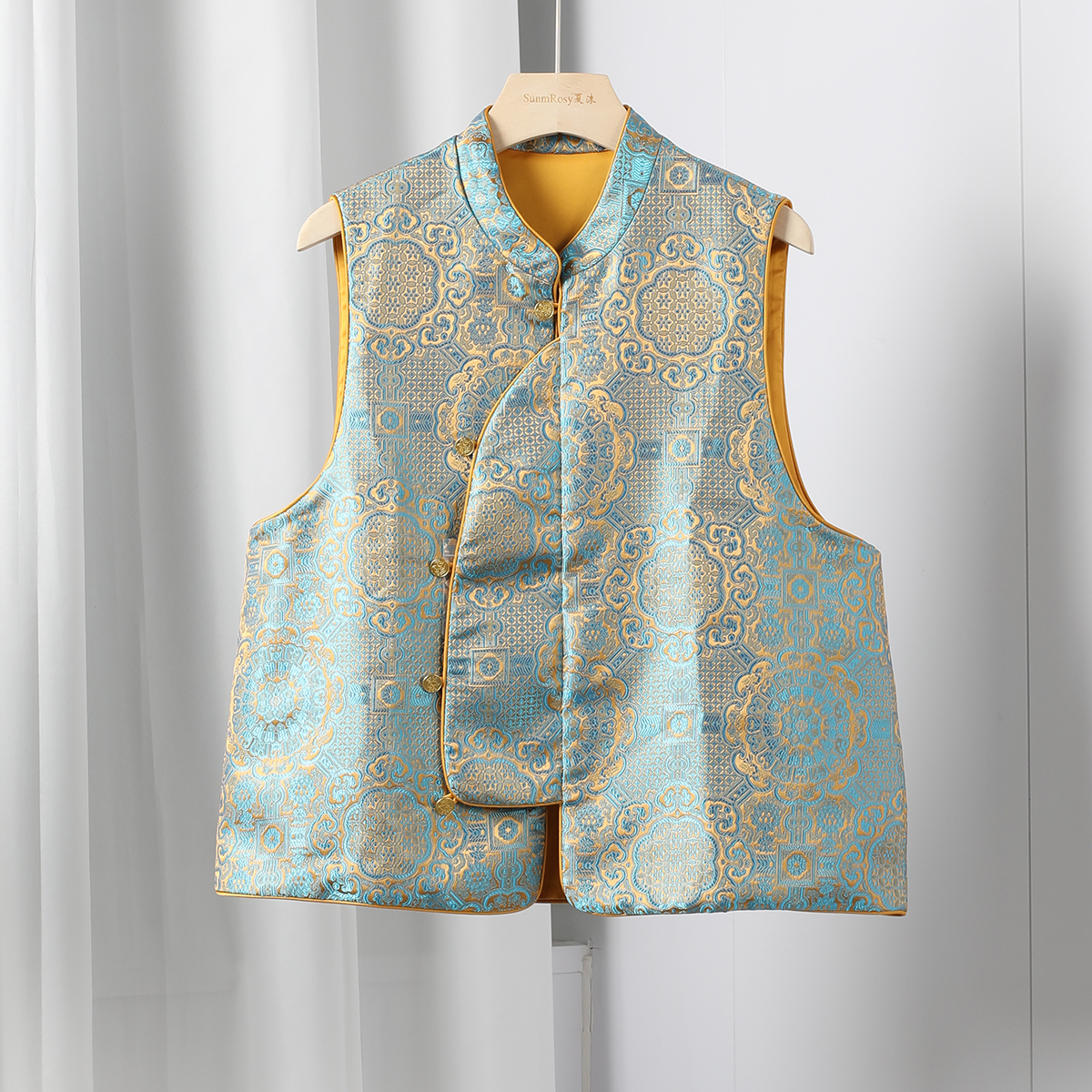 2025新款新中式国风无袖马甲