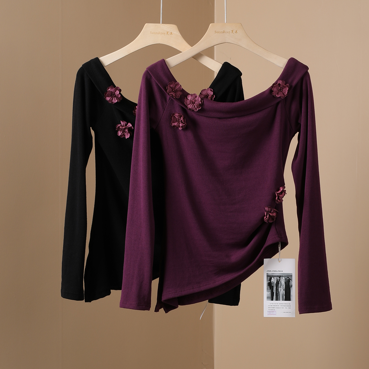 2025秋季新款时尚设计感T恤