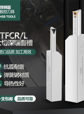 大切深圆孤端面槽刀杆STFCR2020K30-200TC09 2525M50-200-40TC11