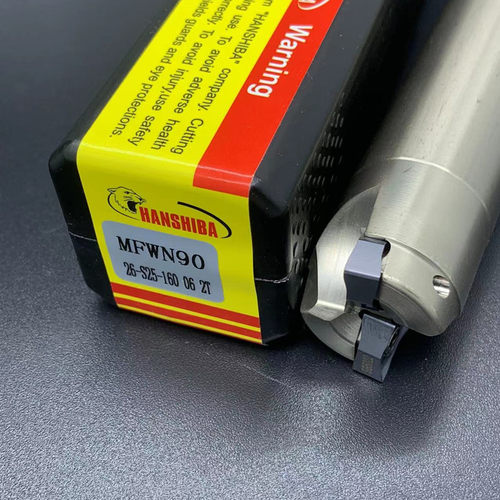 悍狮霸WNMU060408双面六角刀片 MFWN90重切削铣刀盘 快进给铣刀杆