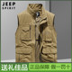 马甲男士 JEEP SPIRIT吉普工装 2025多口袋休闲马夹防风摄影坎肩