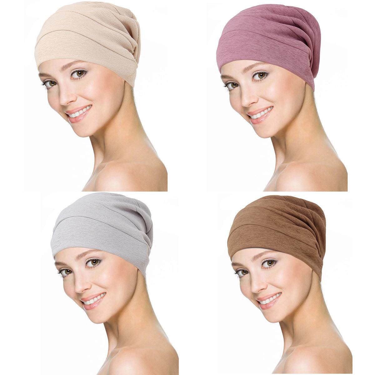新款头巾帽女士褶皱四条杠头巾帽头巾帽女士化疗,服饰配件/皮带/帽子/围巾,帽子,淘宝优惠券,粉丝福利购,淘宝优惠卷