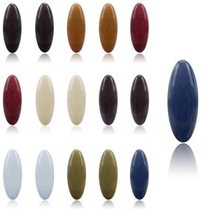 新彩色塑料别针丝巾夹防走光围巾扣16枚袋装现货 safety pin