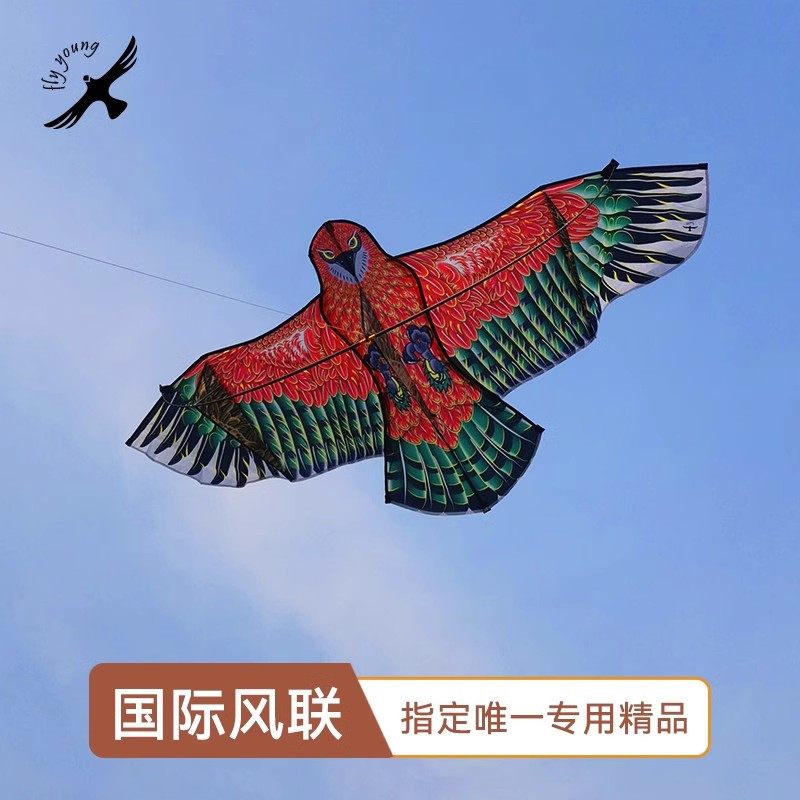 大型老鹰风筝成人大人专用高档2023年新款微风易飞潍坊专业风筝