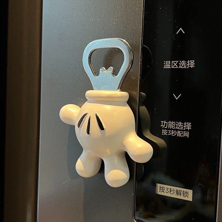 米奇磁吸式3d立体开瓶器冰箱贴稀奇古怪可爱