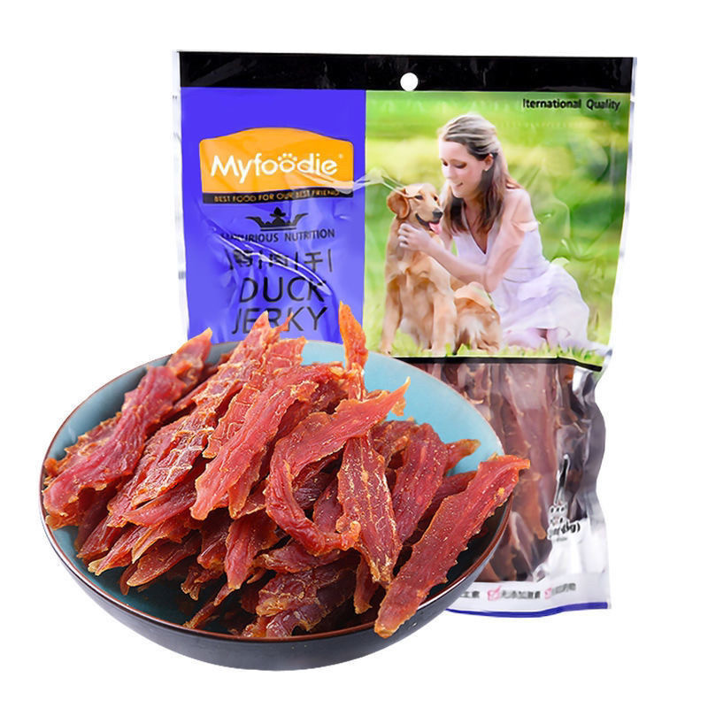 【3包特价】麦富迪454克奢华鸡肉干鸭肉干泰迪博美金毛训练狗零食