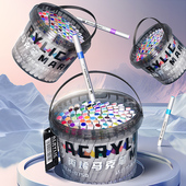 丙烯麦克笔120色小学生专用儿童水彩笔幼儿园画 画笔涂鸦彩 画画