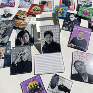 影人系列亚克力冰箱贴薇诺娜麦斯米克尔森坂本龙一杰作诺兰奥斯卡