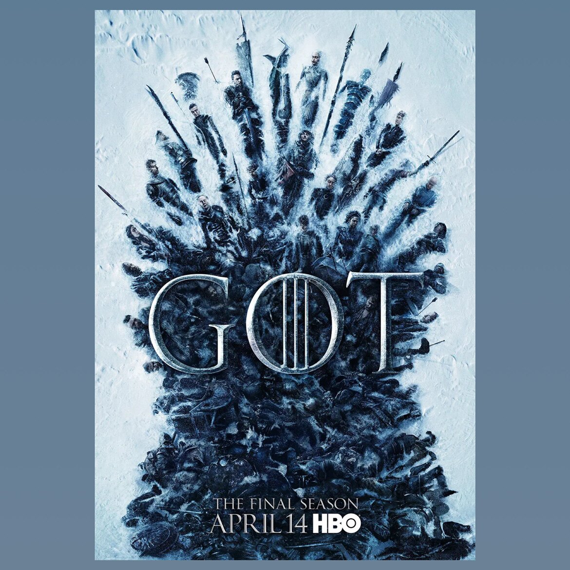 权力的游戏/冰与火之歌/海报/装饰画/二丫/龙母三傻雪诺猎狗美人