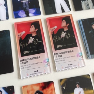 孙楠大连站冰箱贴可定制粉丝周边巡演