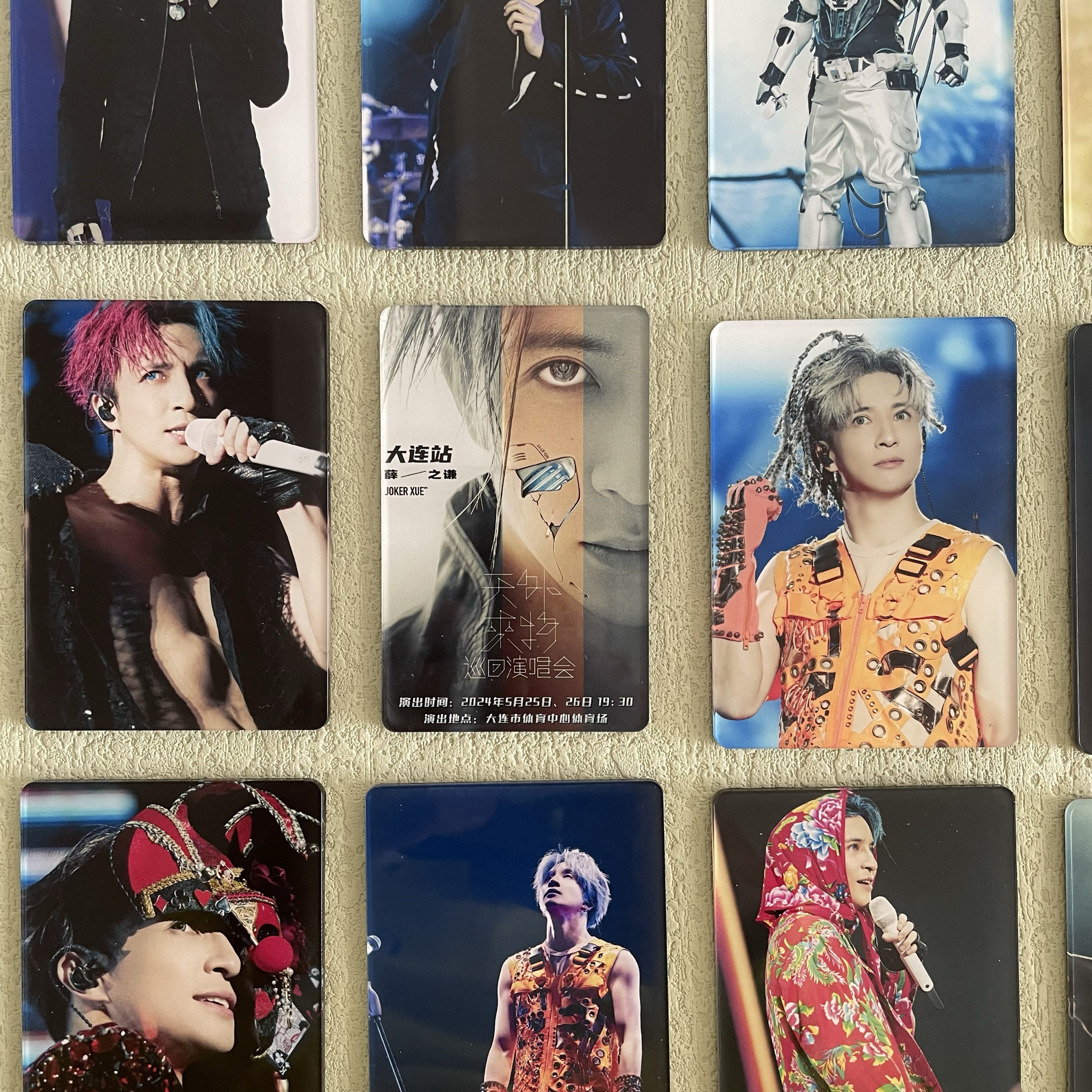 薛之谦天外来物冰箱贴亚克力磁吸大连站可定制粉丝周边应援演员