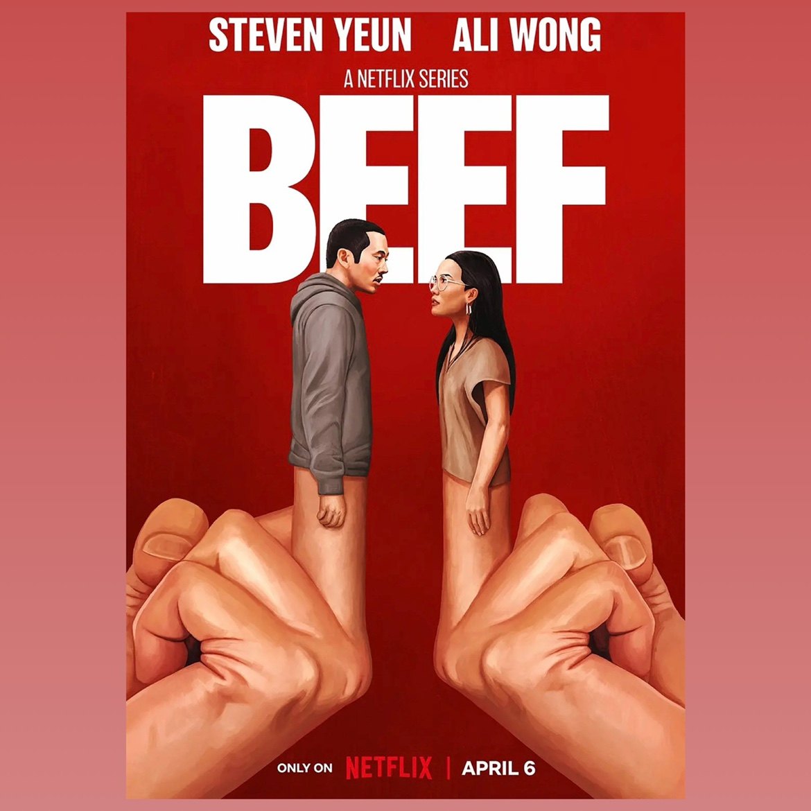 怒呛人生海报装饰画史蒂文元黄阿丽美剧周边单身公寓礼物客厅卧室