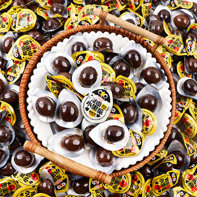 全家福老卤小黑蛋开袋即食独立包装卤香味鹌鹑蛋休闲解馋追剧零食