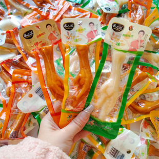 香之派多味鸡爪23g小包装 香辣泡椒凤爪办公解馋卤味鸡脚零食食品