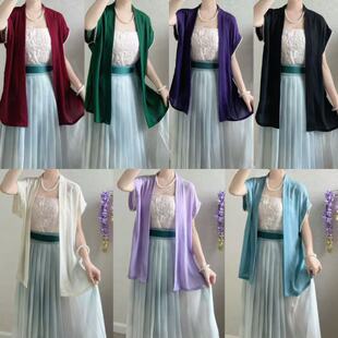 宋制长干寺短衫新品仿黄昇墓背心穿搭国潮风夏季日常通勤复原汉服