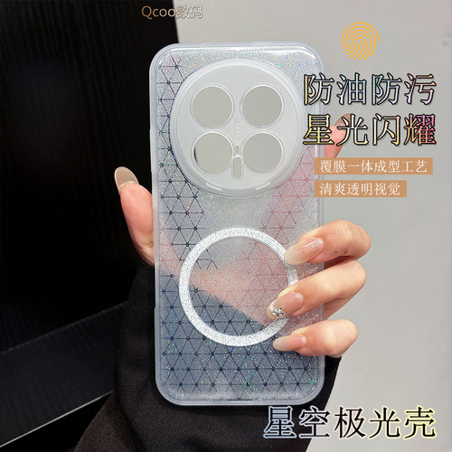 荣耀Magic8/Pro透明星空软壳