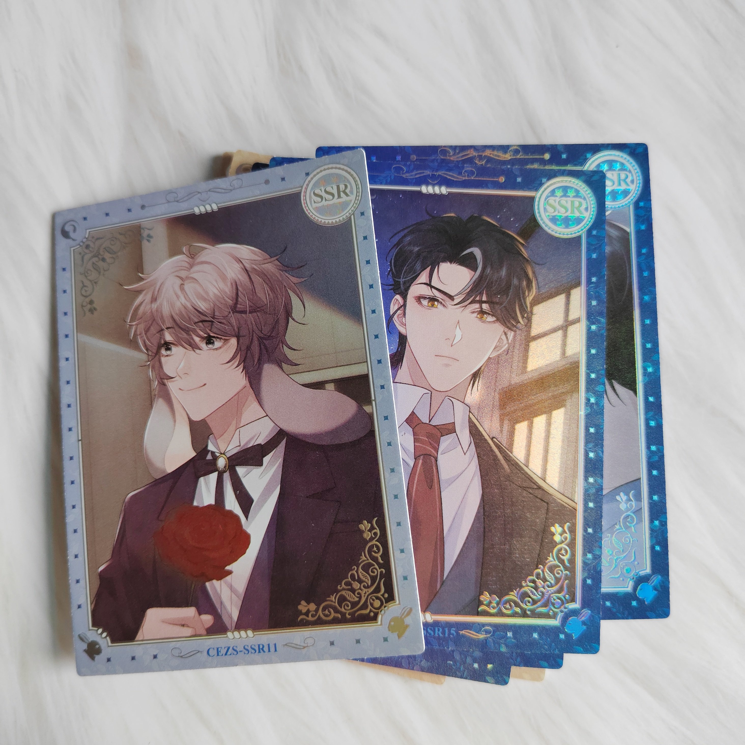 卡宝文创垂耳执事SSR单张卡牌