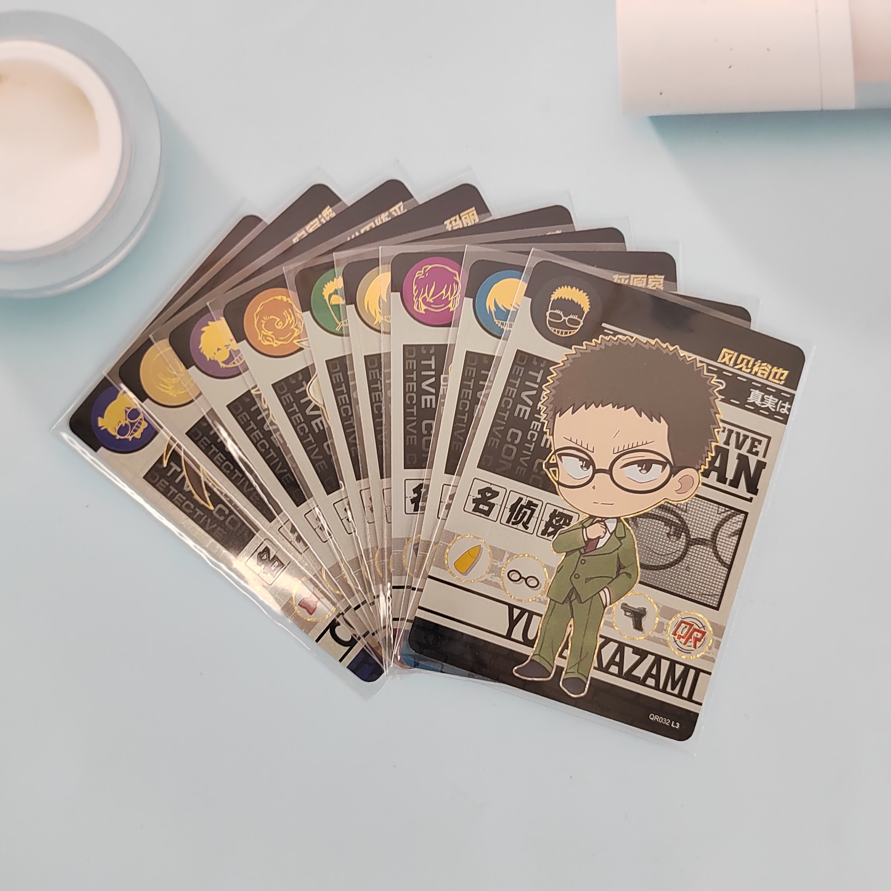 正品名侦探柯南洞悉4弹AR怪盗基德卡片UR散补单卖DR小兰QR安室透